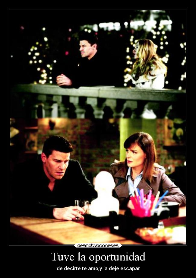 Tuve la oportunidad - 