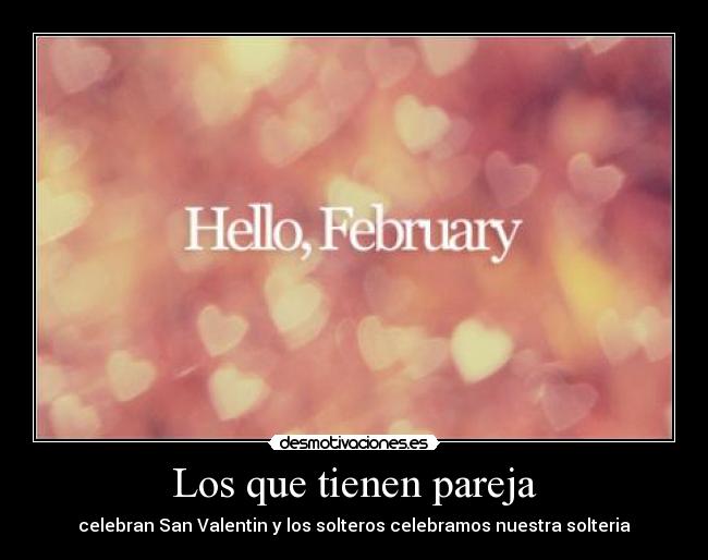 Los que tienen pareja -