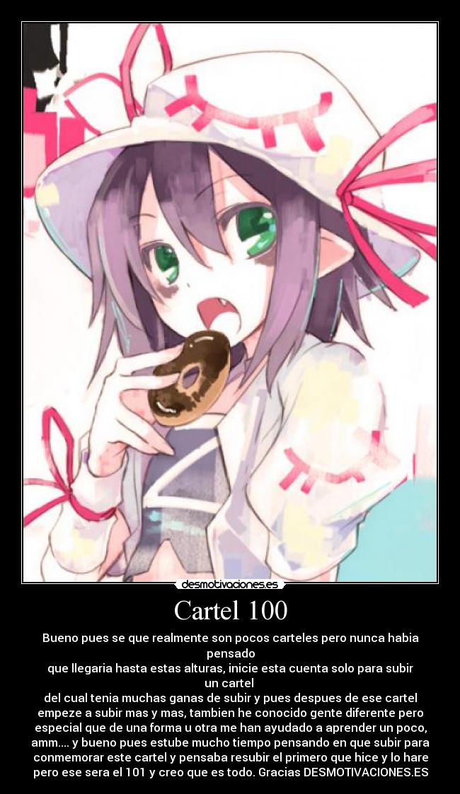 Cartel 100 - 