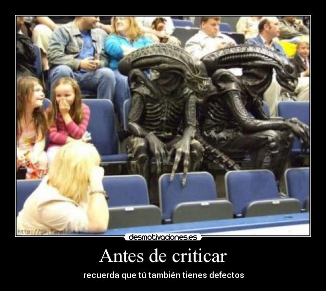Antes de criticar - 