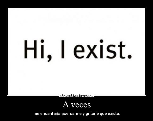 A veces -