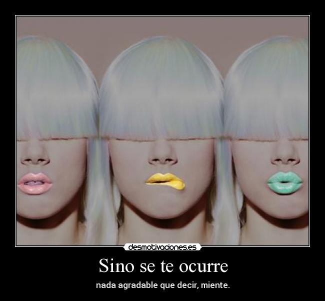 Sino se te ocurre - 