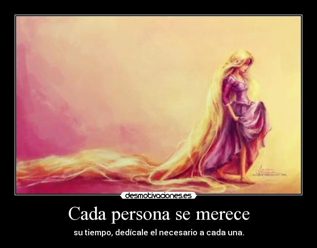 Cada persona se merece -