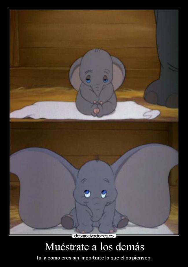 carteles dumbo desmotivaciones