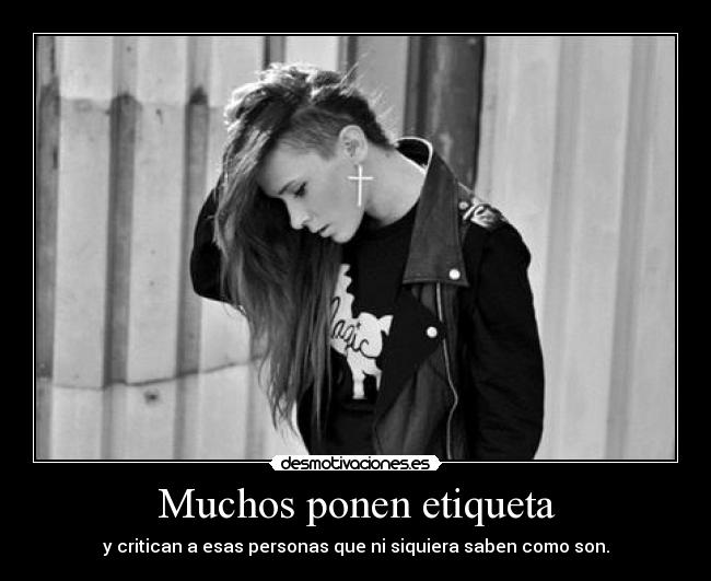 Muchos ponen etiqueta - 