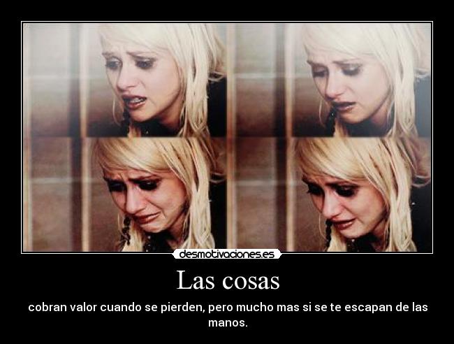 Las cosas -