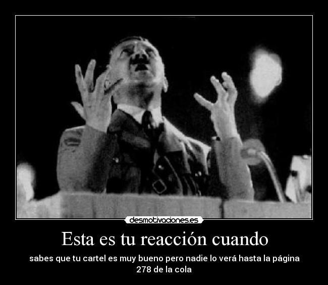 Esta es tu reacción cuando -