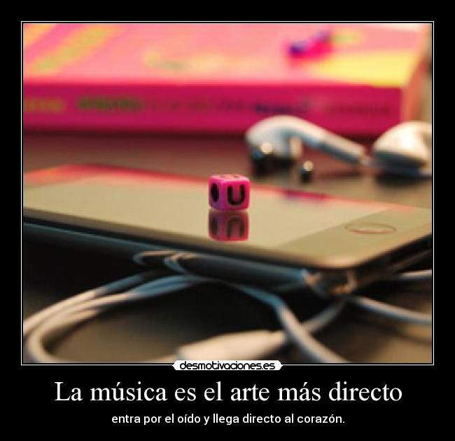 La música es el arte más directo - 