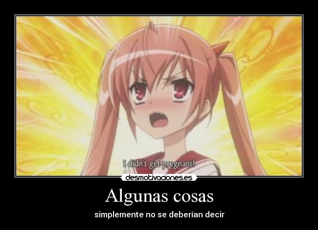 Algunas cosas -