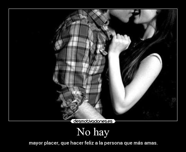 No hay -