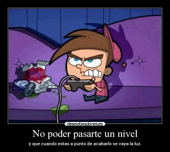 No poder pasarte un nivel - 
