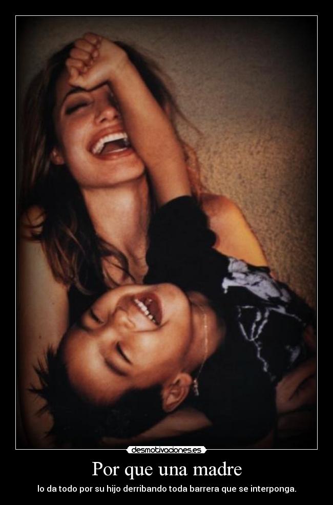Por que una madre -