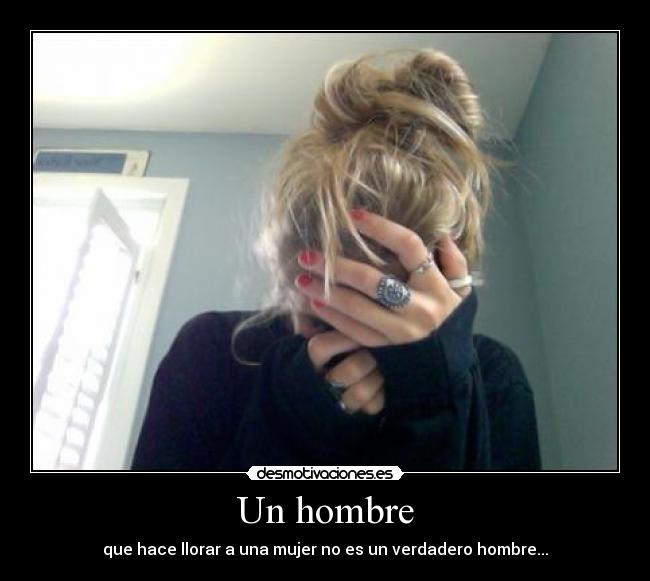 Un hombre -