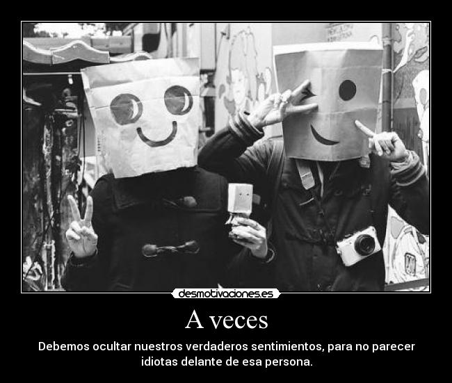 A veces -