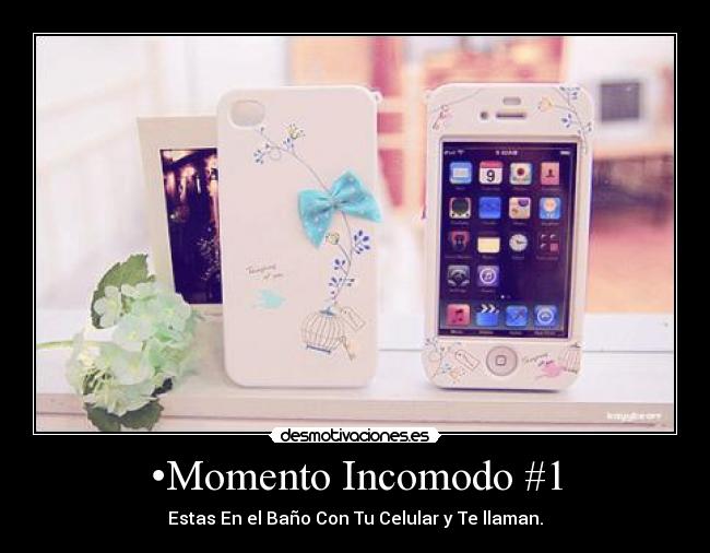 •Momento Incomodo #1 - Estas En el Baño Con Tu Celular y Te llaman.