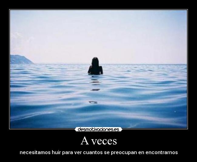 A veces -
