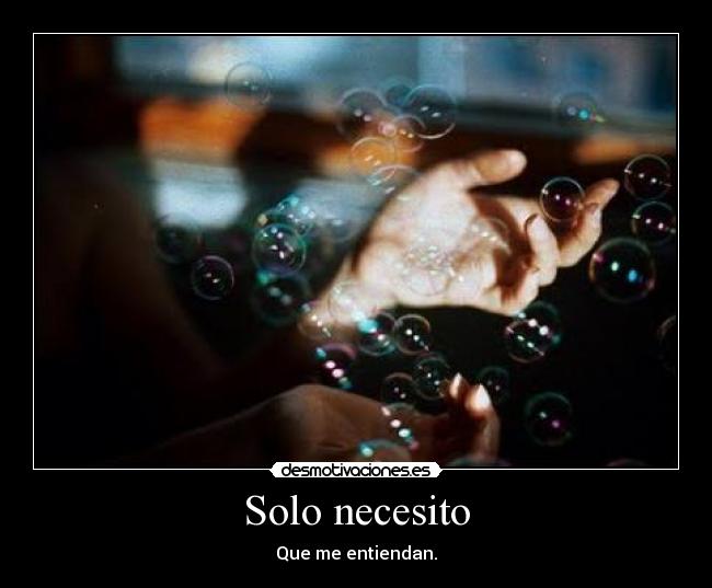 Solo necesito - 