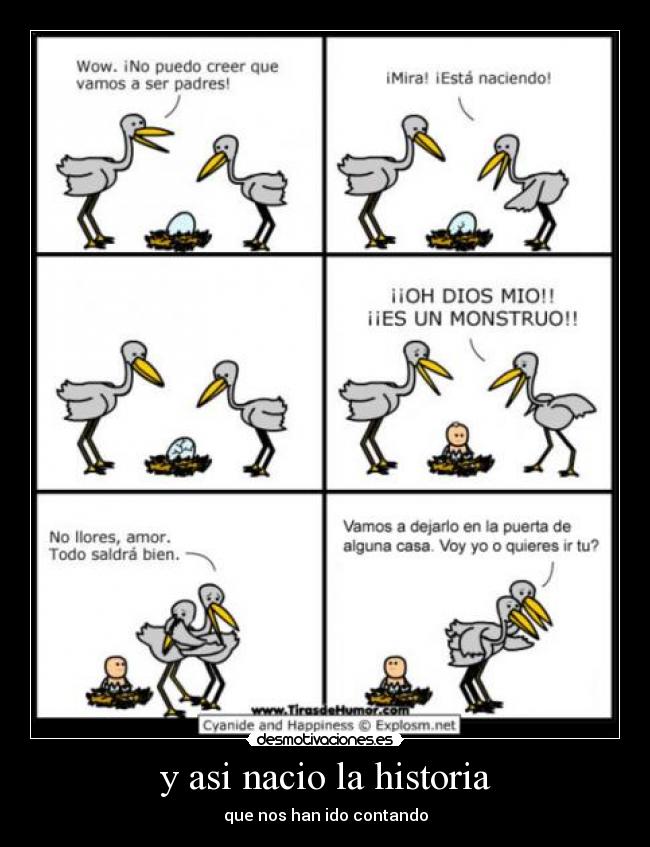 y asi nacio la historia -