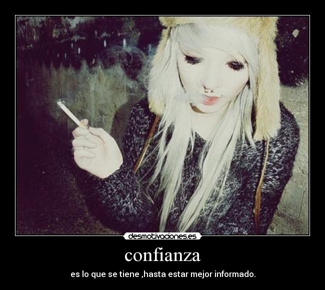 confianza -