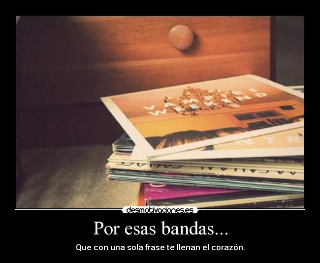 Por esas bandas... -