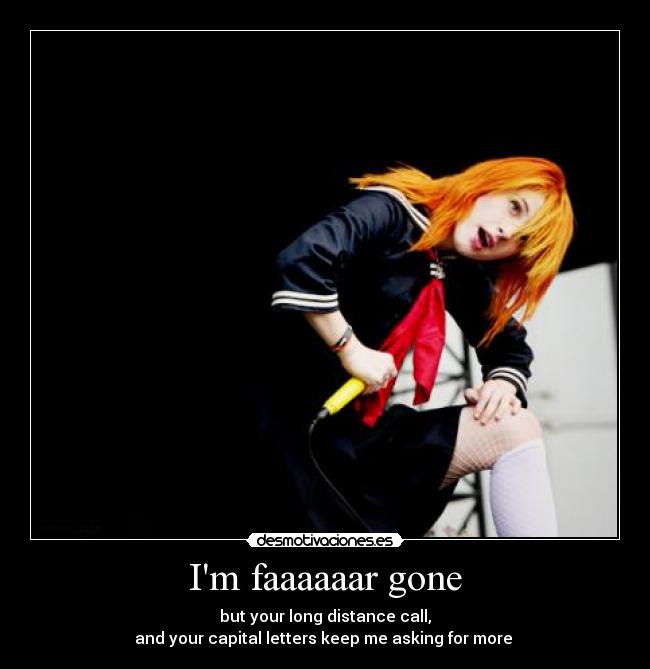 carteles nada mejor para terminar esta pagina hayley are paramore myloveishere91211 desmotivaciones