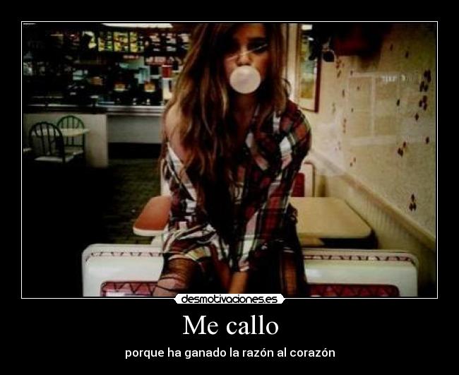 Me callo - 