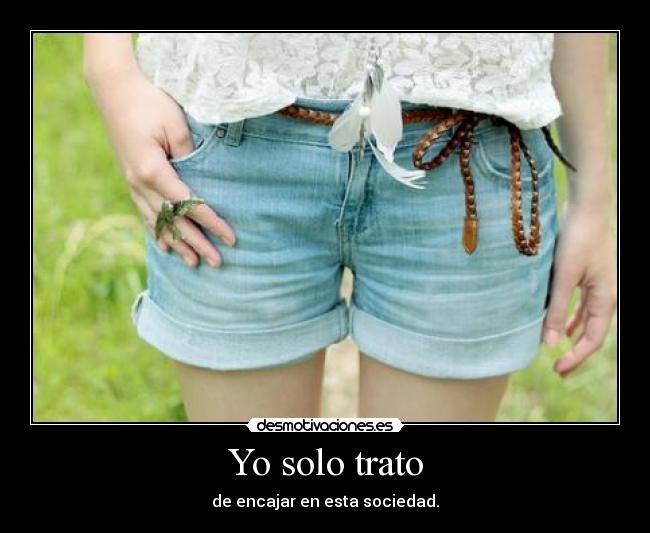 Yo solo trato - 