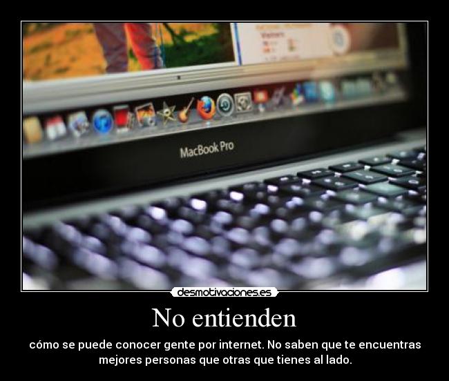 No entienden - 