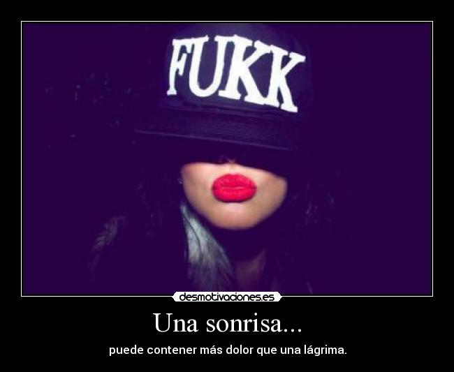 Una sonrisa... - 