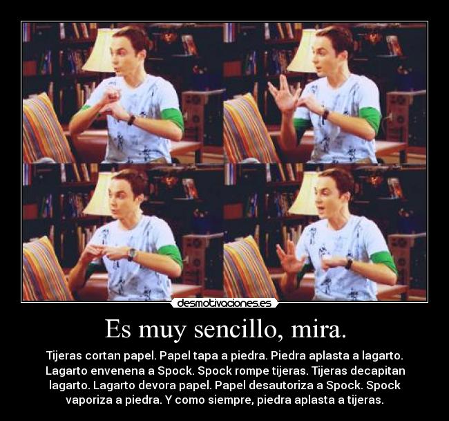 Es muy sencillo, mira. - 