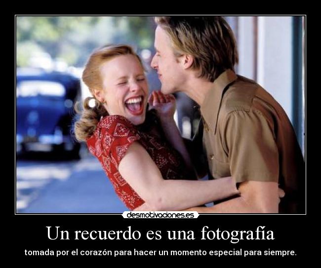 Un recuerdo es una fotografía -