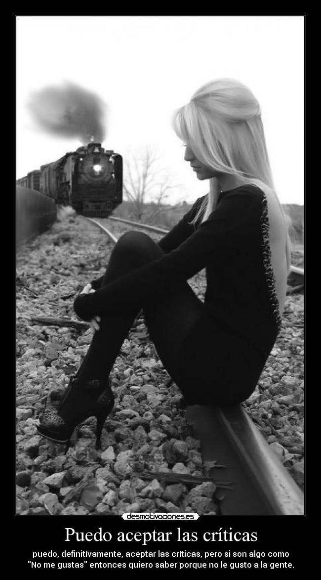 Puedo aceptar las críticas - 