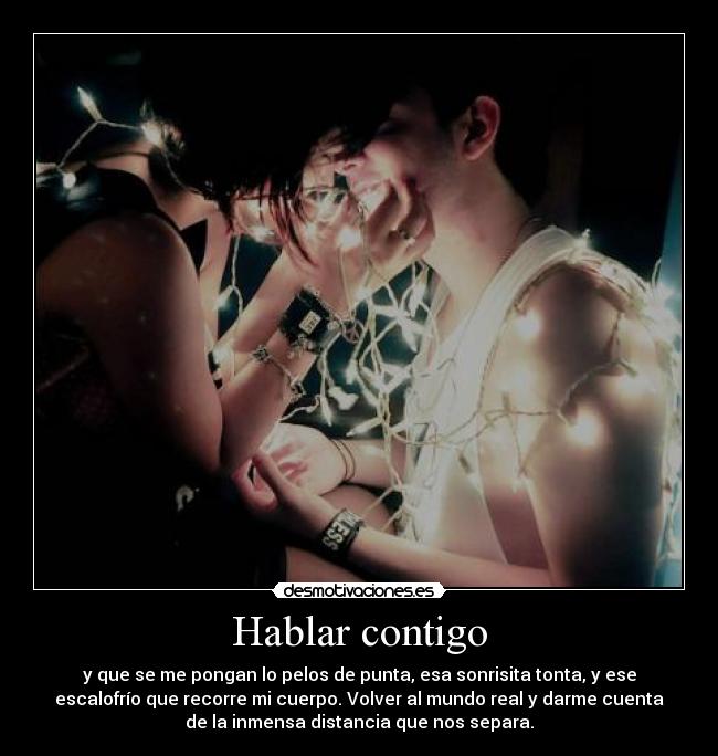 Hablar contigo -