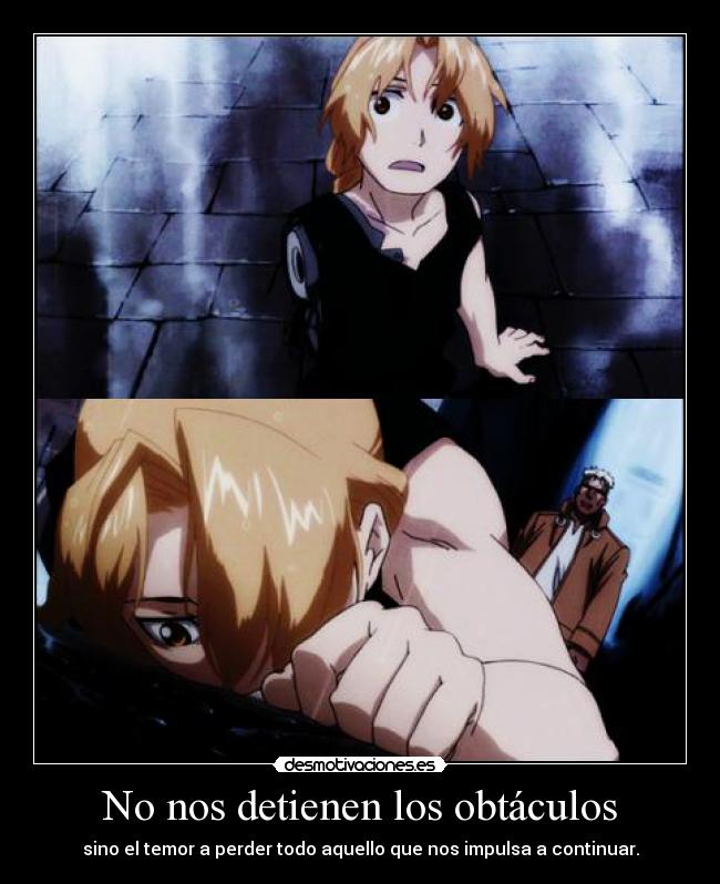 carteles full metal alchemist edward elric desmotivaciones