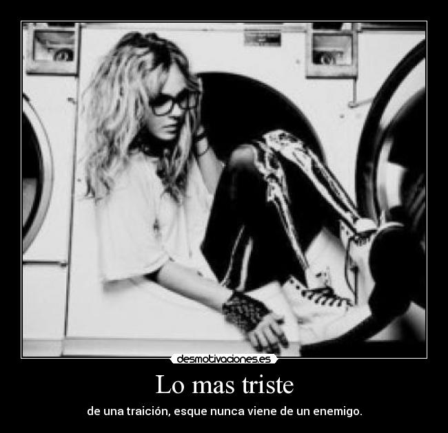 Lo mas triste - 