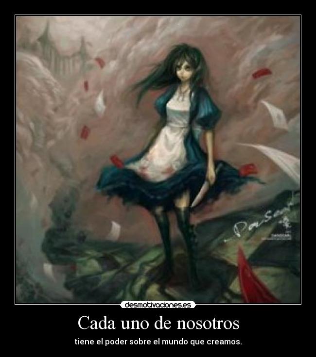 carteles alice madness returns desmotivaciones