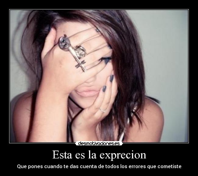 Esta es la exprecion -