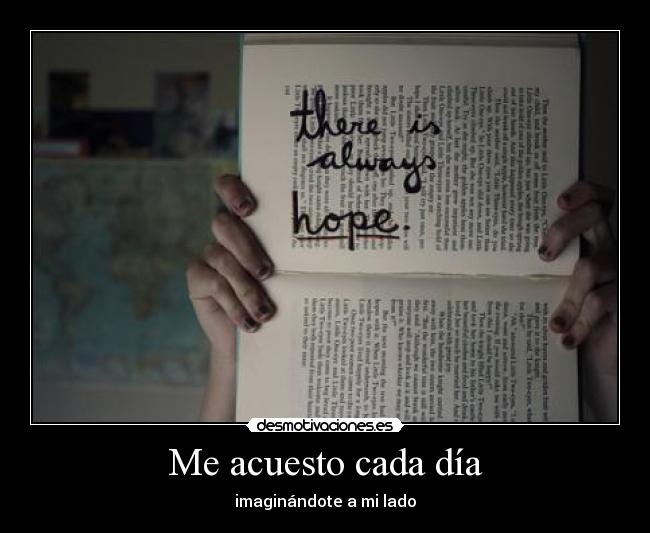 Me acuesto cada día -