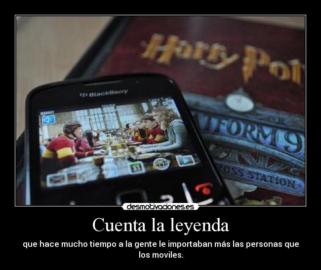 carteles blackberry encanta foto harry potter seis desmotivaciones