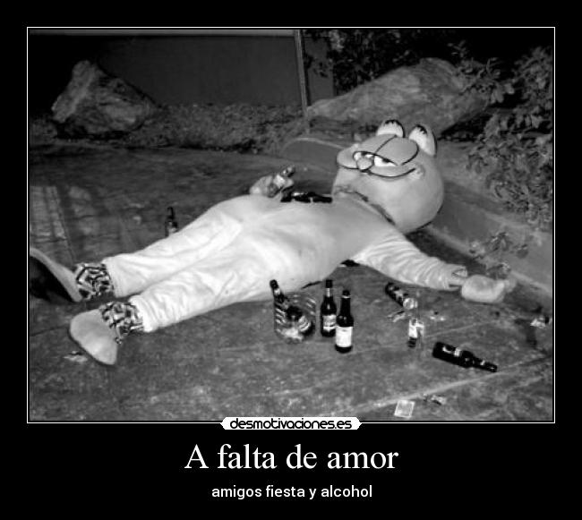 A falta de amor -