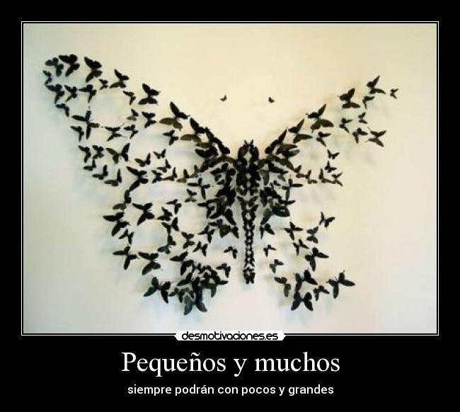Pequeños y muchos - 