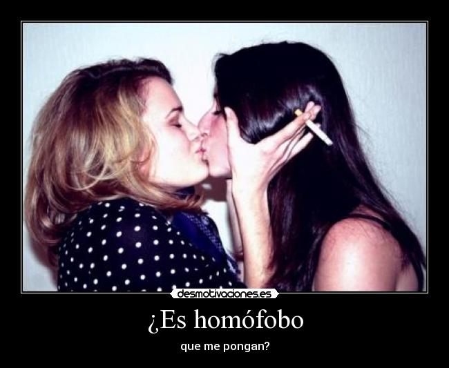 ¿Es homófobo -