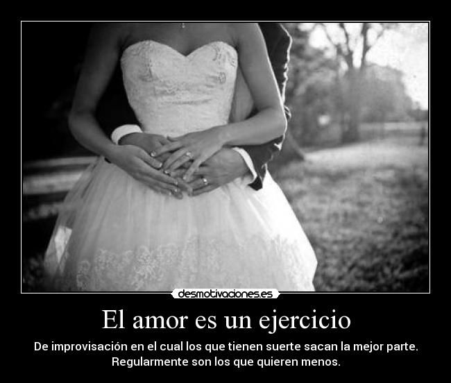 El amor es un ejercicio -