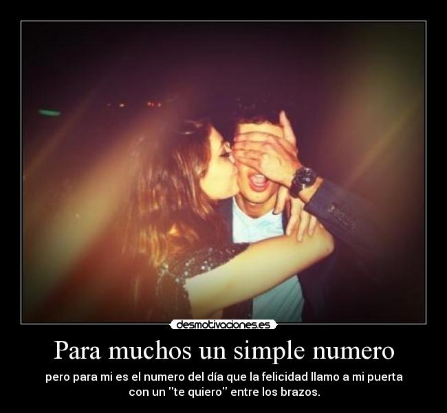 Para muchos un simple numero -