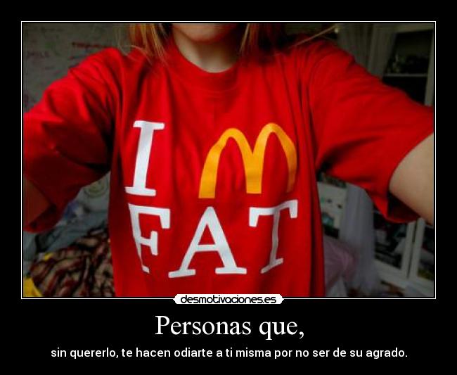 Personas que, -