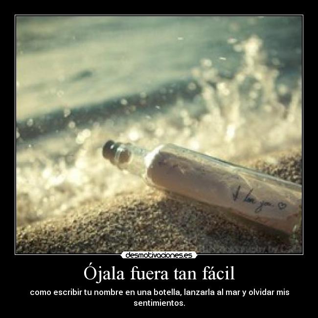 Ójala fuera tan fácil - 