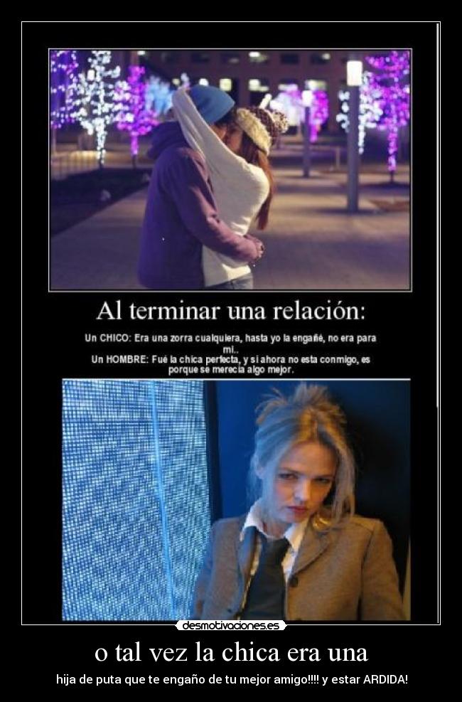 o tal vez la chica era una - 