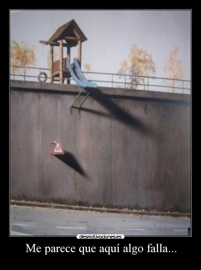 Me parece que aquí algo falla... - 