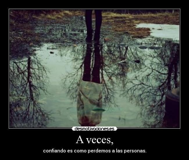 A veces, - 
