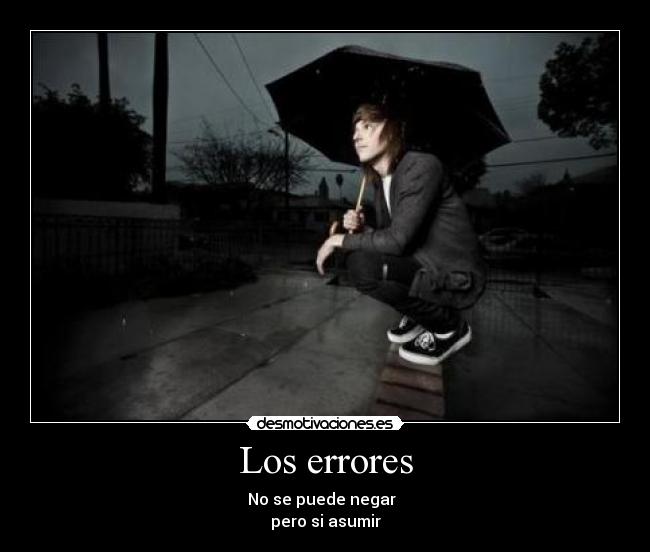 Los errores -